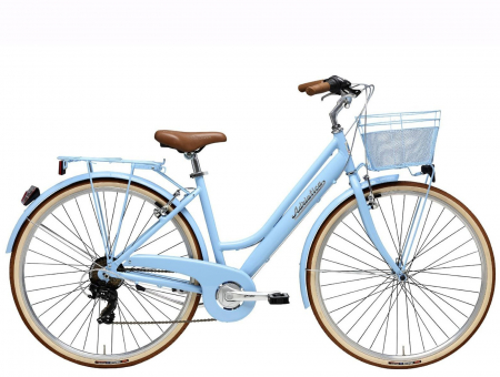 Bicicleta oras 28" ADRIATICA Retro Lady, cadru aluminiu 18", frane V-Brake, 6 viteze [0]