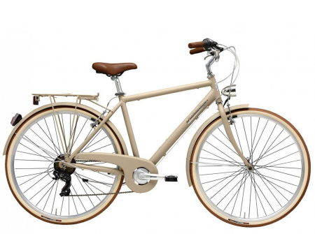 BICICLETE ORAS-TREKKING - Bicicleta oras 28" ADRIATICA Retro Man, cadru aluminiu, frane V-Brake, 6 viteze