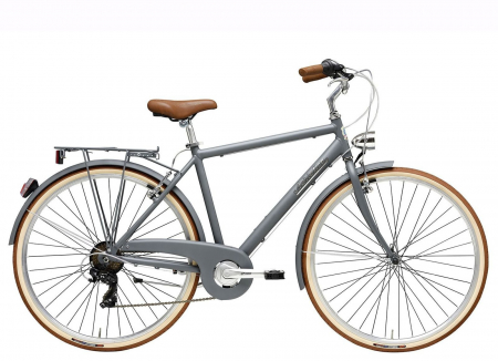 BICICLETE ORAS-TREKKING - Bicicleta oras 28" ADRIATICA Retro Man, cadru aluminiu, frane V-Brake, 6 viteze