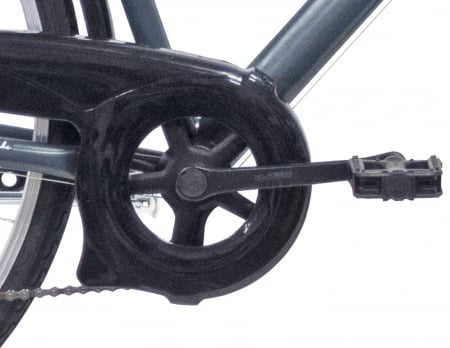 Bicicleta oras 28" BOTTARI Pisa, cadru otel 19", frane V-Brake, 6 viteze, gri [2]