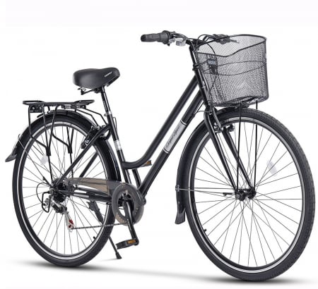 BICICLETE ORAS-TREKKING - Bicicleta oras 28" CARPAT Altay, cadru otel, manete revoshift, frane V-Brake, 7 viteze