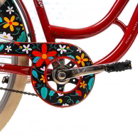 Bicicleta oras 28" DEVRON Grazia 1S, cadru otel, frane V-Brake/torpedo, single speed [5]