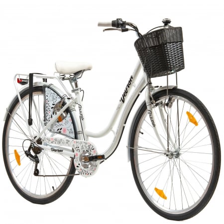 BICICLETE ORAS-TREKKING - Bicicleta oras 28" DEVRON Grazia 6S, cadru otel, manete revoshift, frane V-Brake, 6 viteze