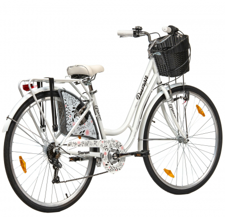 Bicicleta oras 28" DEVRON Grazia 6S, cadru otel, manete revoshift, frane V-Brake, 6 viteze [2]