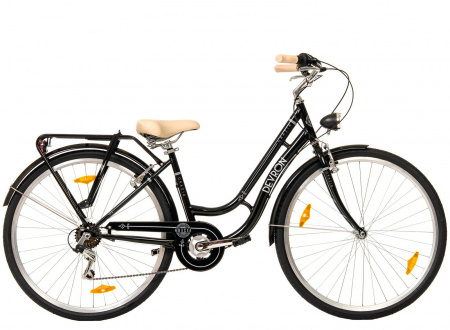 Bicicleta oras 28" DEVRON Grazia Retro 6S, cadru otel, manete revoshift, frane V-Brake, 6 viteze [1]