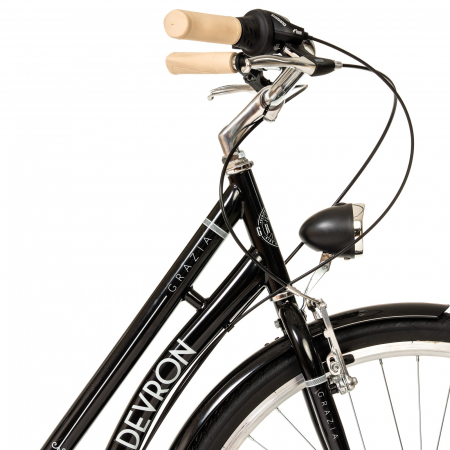 Bicicleta oras 28" DEVRON Grazia Retro 6S, cadru otel, manete revoshift, frane V-Brake, 6 viteze [3]