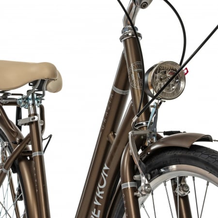 Bicicleta oras 28" DEVRON Grazia Retro 6S, cadru otel, manete revoshift, frane V-Brake, 6 viteze [4]