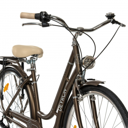 Bicicleta oras 28" DEVRON Grazia Retro 6S, cadru otel, manete revoshift, frane V-Brake, 6 viteze [3]