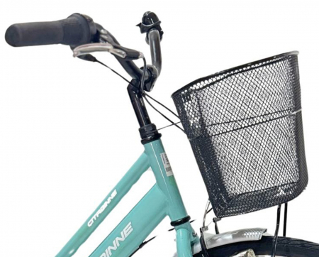 Bicicleta oras 28" DHS  Citadinne 28007, cadru otel 20", manete revoshift, frane V-Brake/torpedo, 7 viteze [2]