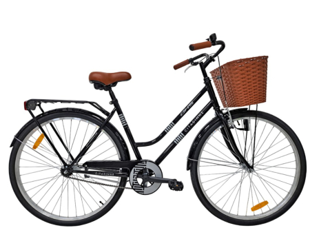 BICICLETE ORAS-TREKKING - Bicicleta oras 28" DHS Citadinne 2812, cadru otel 20", frane V-Brake/torpedo, single speed
