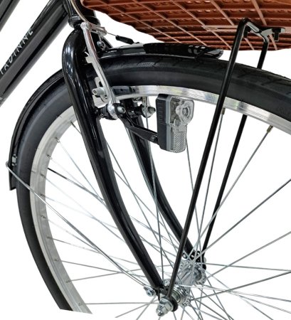 Bicicleta oras 28" DHS Citadinne 2812, cadru otel 20", frane V-Brake/torpedo, single speed [2]