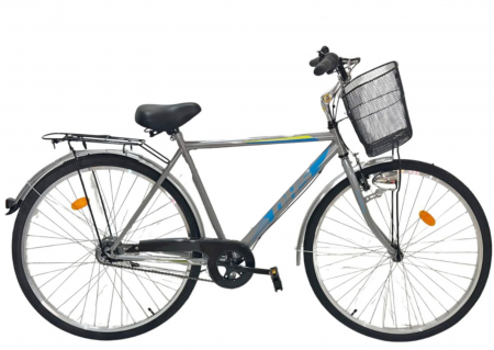 BICICLETE ORAS-TREKKING - Bicicleta oras 28" DHS  Kreativ 28017, cadru otel 20", manete revoshift, frane V-Brake/torpedo, 7 viteze