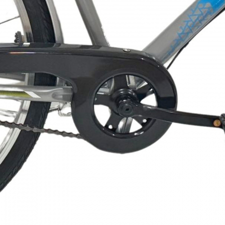 Bicicleta oras 28" DHS  Kreativ 28017, cadru otel 20", manete revoshift, frane V-Brake/torpedo, 7 viteze [3]