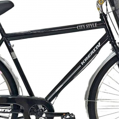 Bicicleta oras 28" DHS  Kreativ 28017, cadru otel 20", manete revoshift, frane V-Brake/torpedo, 7 viteze [6]