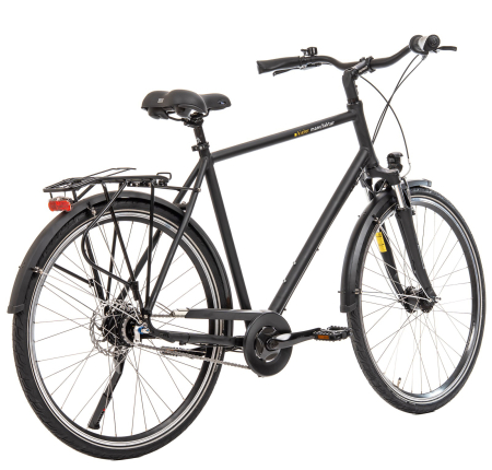 Bicicleta oras 28" KREIDLER Kieler Man, cadru aluminiu, manete revoshift, frane V-Brake/disc, 7 viteze, negru [2]