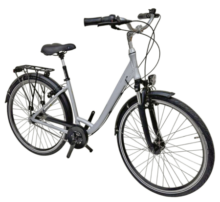 BICICLETE ORAS-TREKKING - Bicicleta oras 28" KREIDLER Madrid K1248, cadru aluminiu, manete revoshift, frane V-Brake, 7 viteze