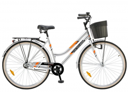 BICICLETE ORAS-TREKKING - Bicicleta oras 28" POLAR Maccina Caravelle, cadru otel 19.5", frane V-Brake/torpedo, single speed