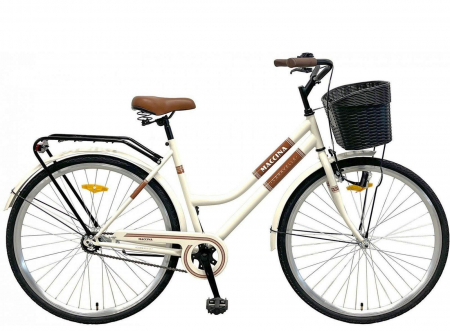 BICICLETE ORAS-TREKKING - Bicicleta oras 28" POLAR Maccina Caravelle, cadru otel 19.5", frane V-Brake/torpedo, single speed