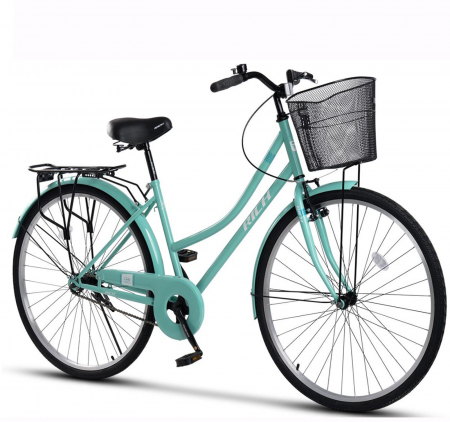 BICICLETE ORAS-TREKKING - Bicicleta oras 28" RICH Chloe, cadru otel, frane V-Brake/torpedo, single speed