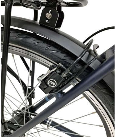 Bicicleta oras DEVRON Almeria Lady, cadru aluminiu 21.5", manete revoshift, frane V-Brake hidraulice, 7 viteze, bleumarin [4]