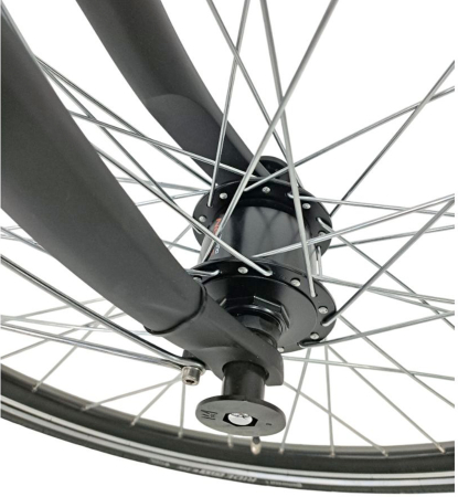 Bicicleta oras DEVRON Almeria Man, cadru aluminiu, manete revoshift, frane V-Brake hidraulice, 7 viteze, bleumarin [4]