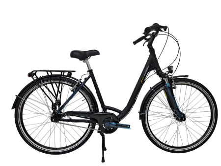 BICICLETE ORAS-TREKKING - Bicicleta Oras Kieler - 28 Inch, M, Gri Inchis