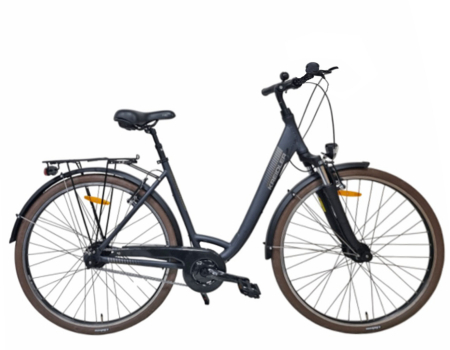 Bicicleta oras 28" KREIDLER Raise R1284, cadru aluminiu 19.5", manete revoshift, frane V-Brake, 9 viteze, negru [1]
