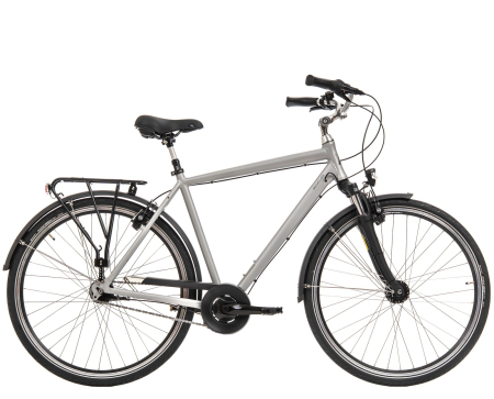 BICICLETE ORAS-TREKKING - Bicicleta oras 28" KREIDLER Madrid Man, cadru aluminiu 21.5", manete revoshift, frane hidraulice, 7 viteze, gri