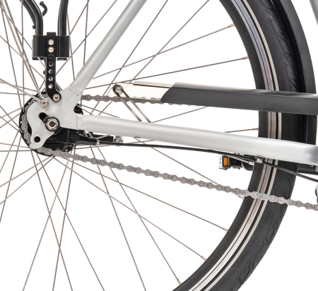 Bicicleta oras 28" KREIDLER Madrid Man, cadru aluminiu 21.5", manete revoshift, frane hidraulice, 7 viteze, gri [7]