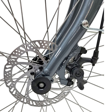 Bicicleta oras 28" STELLA Livorno 28080, cadru aluminiu, manete revoshift, frane mecanica disc/V-Brake, 7 viteze [4]