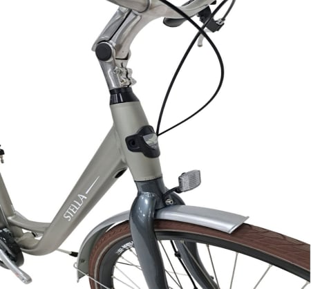 Bicicleta oras 28" STELLA Livorno 28080, cadru aluminiu, manete revoshift, frane mecanica disc/V-Brake, 7 viteze [2]