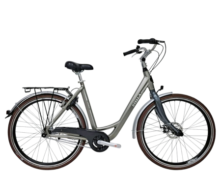 BICICLETE ORAS-TREKKING - Bicicleta oras STELLA Livorno 28082, cadru aluminiu, manete revoshift, frane mecanica disc/V-Brake, 7 viteze