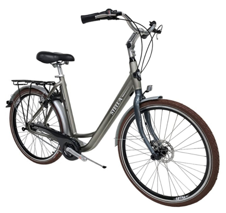 Bicicleta oras STELLA Livorno 28082, cadru aluminiu, manete revoshift, frane mecanica disc/V-Brake, 7 viteze [1]