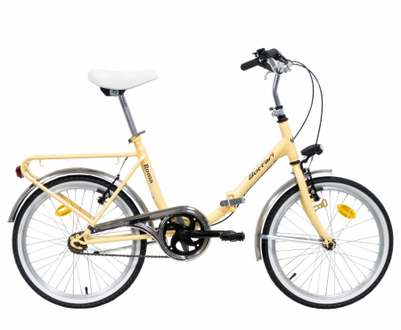 BICICLETE PLIABILE - Bicicleta pliabila 20" BOTTARI Roma, cadru otel, frane V-Brake, single speed