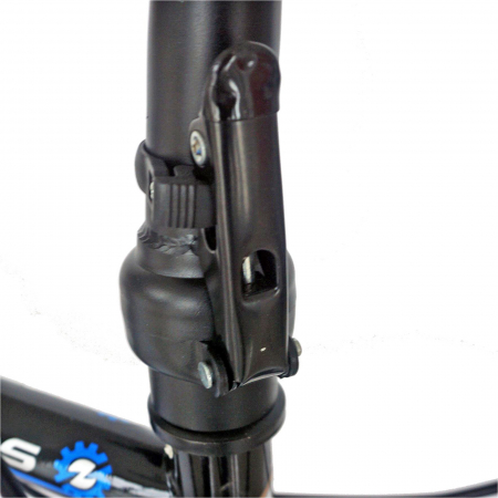 Bicicleta pliabila 20" VELORS Polo V2053, cadru otel, frane V-Brake, 7 viteze, alb/rosu [10]