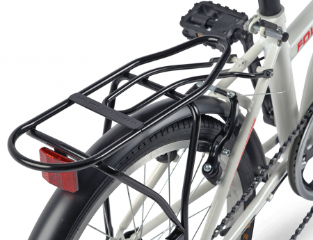 Bicicleta pliabila 20" VELORS Polo V2053, cadru otel, frane V-Brake, 7 viteze, alb/rosu [13]