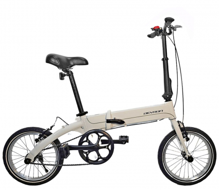 BICICLETE PLIABILE - Bicicleta pliabila 16" DEVRON 16010, cadru aluminiu, frane V-Brake, single speed