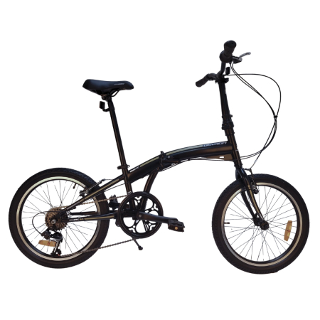 BICICLETE - Bicicleta Pliabila Devron Practic 30 - 20 inch, Negru