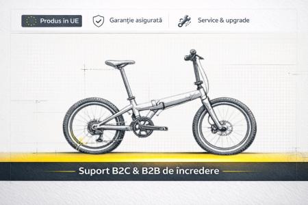 Bicicleta Pliabila Devron Practic 30 - 20 inch, Negru [4]