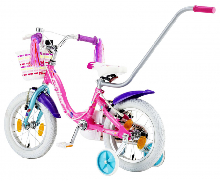 Bicicleta copii 14" POLAR Junior Icecream, roz, varsta 3-5 ani [2]
