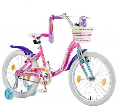 Bicicleta copii 20" POLAR Junior Icecream, roz, varsta 7-10 ani [1]