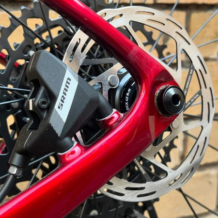 Bicicleta Road 28" RAYMON RaceRay 8.0, cadru carbon, manete ergopower, frane hidraulice, 12 viteze, rosu [5]