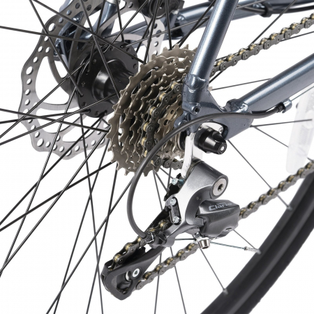 Bicicleta Road CARPAT Pro C27216C, cadru aluminiu 22", frane disc,16 viteze [7]