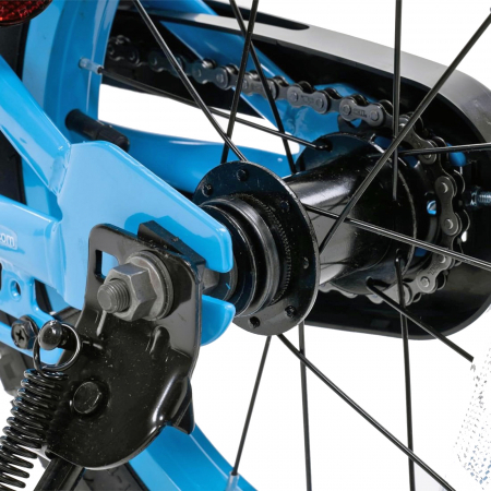 Bicicleta copii 18" ROYAL BABY Freestyle EZ, pedalier detasabil/suport picioare, albastru, varsta 5-7 ani [3]