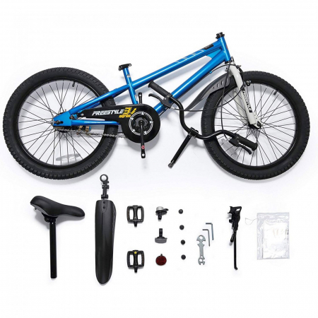 Bicicleta copii 20" ROYAL BABY Freestyle, albastru, varsta 7-10 ani [4]