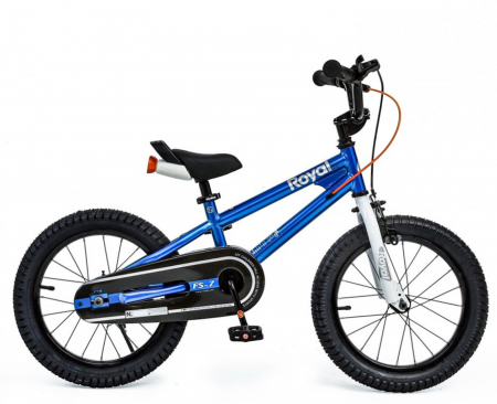 Bicicleta copii 12" ROYAL BABY Freestyle 7.0 NF, albastru, varsta 3-5 ani [1]