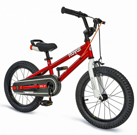Bicicleta copii 18" ROYAL BABY Freestyle 7.0 NF, rosu, varsta 5-7 ani [1]