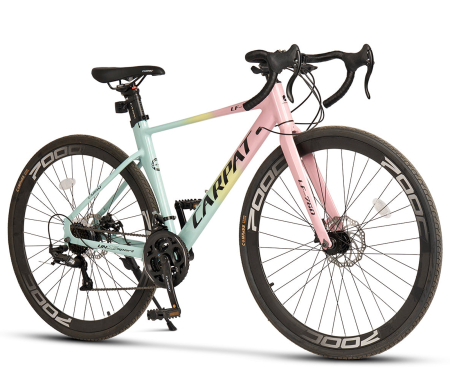 BICICLETE SOSEA-CICLOCROSS - Bicicleta sosea 28" CARPAT LF-760, cadru aluminiu 17", manete ergopower, frane disc, 24 viteze