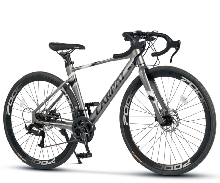 BICICLETE SOSEA-CICLOCROSS - Bicicleta sosea 28" CARPAT LF-760, cadru aluminiu 17", manete ergopower, frane disc, 24 viteze