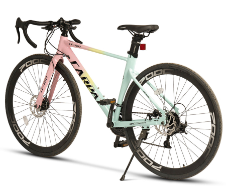 Bicicleta sosea 28" CARPAT LF-760, cadru aluminiu 17", manete ergopower, frane disc, 24 viteze [2]